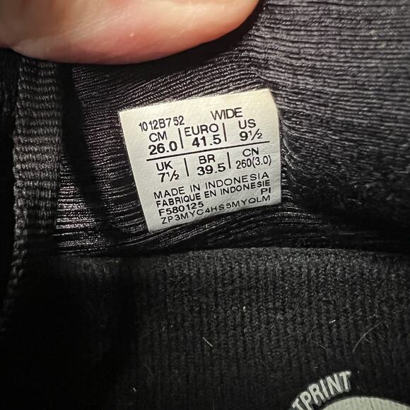 Asics Gel Nimbus 27 Cushioned Black Road Running Shoes Sneakers Women's 9.5 Wide - Picture 13 of 16